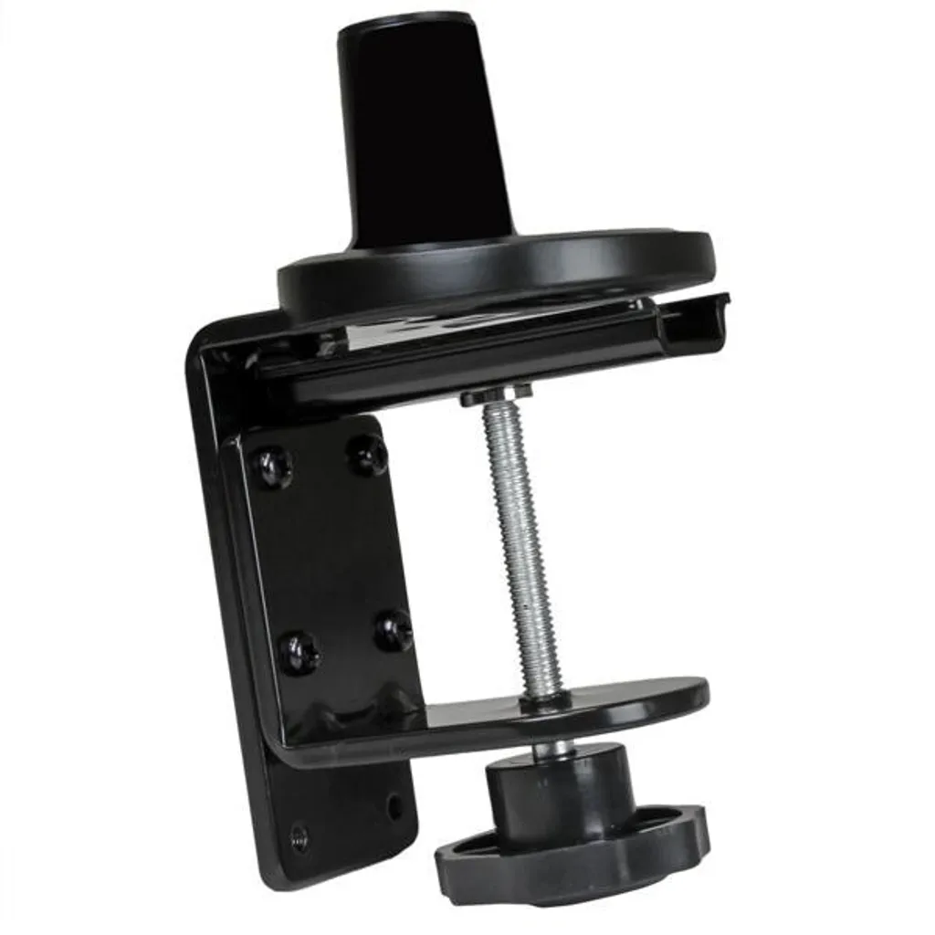 Bras de Fixation Écran Orientable et Support Table en Acier avec Clips