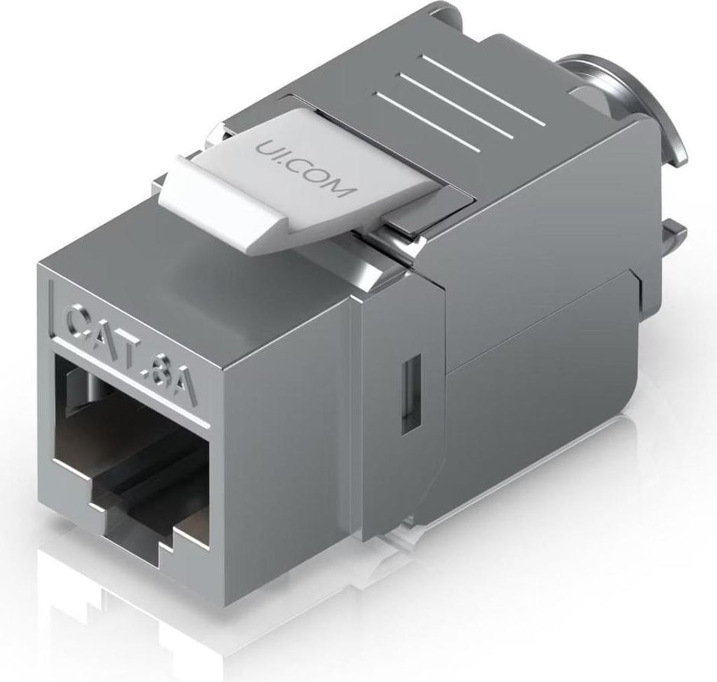 Ubiquiti UACC-Keystone-Jack-C6A - Cat6A Keystone Jack, 12-Pack