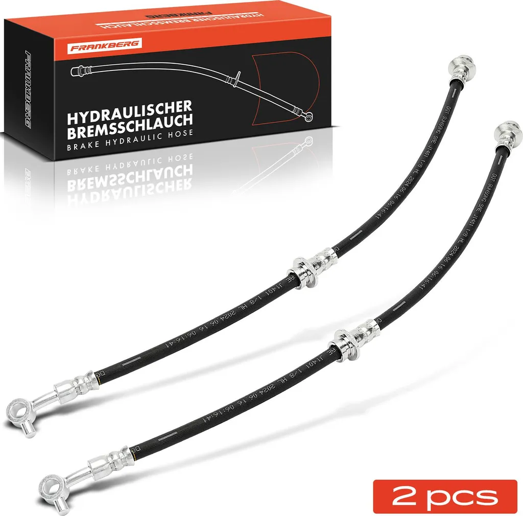 Paire de Durites de Frein Avant pour Nissan X-Trail T30 Essence et Diesel