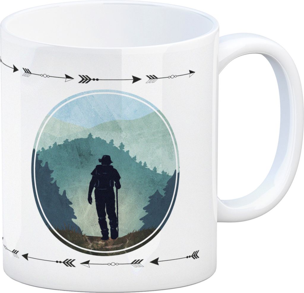 Mir reicht's ich geh wandern Kaffeebecher