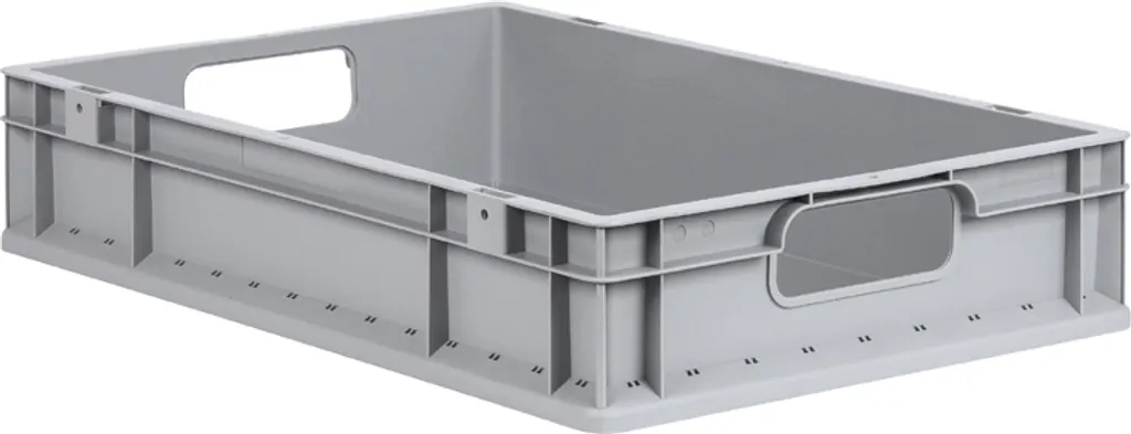 Allit 456809 Boîte de rangement ProfiPlus EuroEco O612 gris empilable