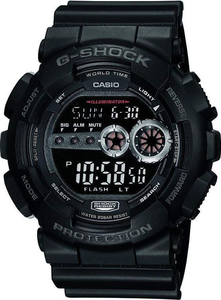G-SHOCK Casio, herenhorloge, model GD-100-1BER Productafbeelding 