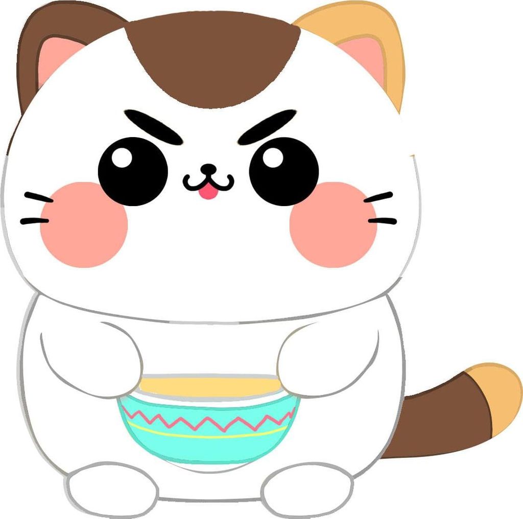 Joy Toy Funny Cat Plüschfigur Cat with Soup 25 cm