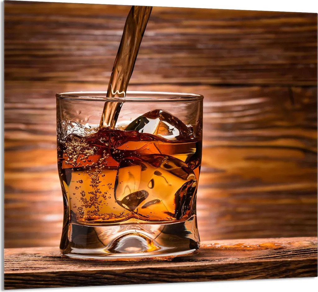 Piastrelle Vetro Cucina 65x60 Whiskey | Atmosfera e Protezione