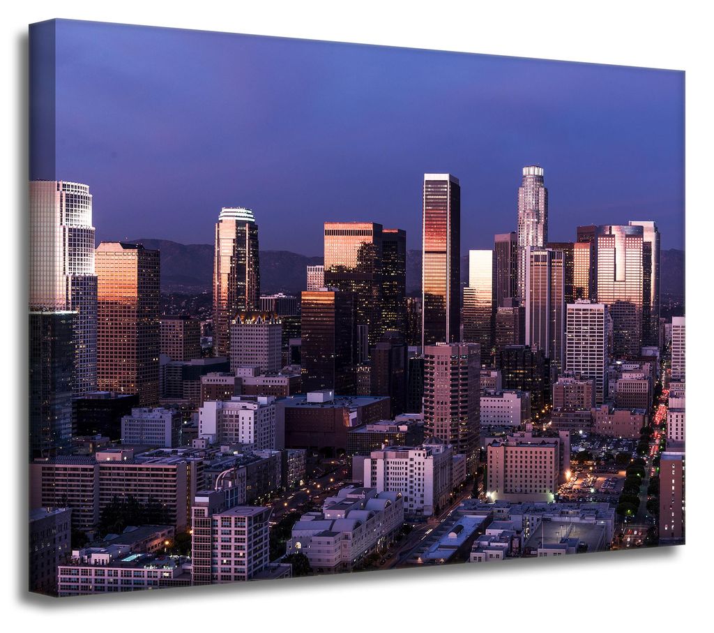 Leinwanddruck Architektur von Los Angeles 40 x 30 cm