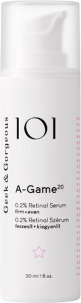 Geek & Gorgeous A-Game 20 Przeciwzmarszczkowe serum z Zdjęcie produktu 