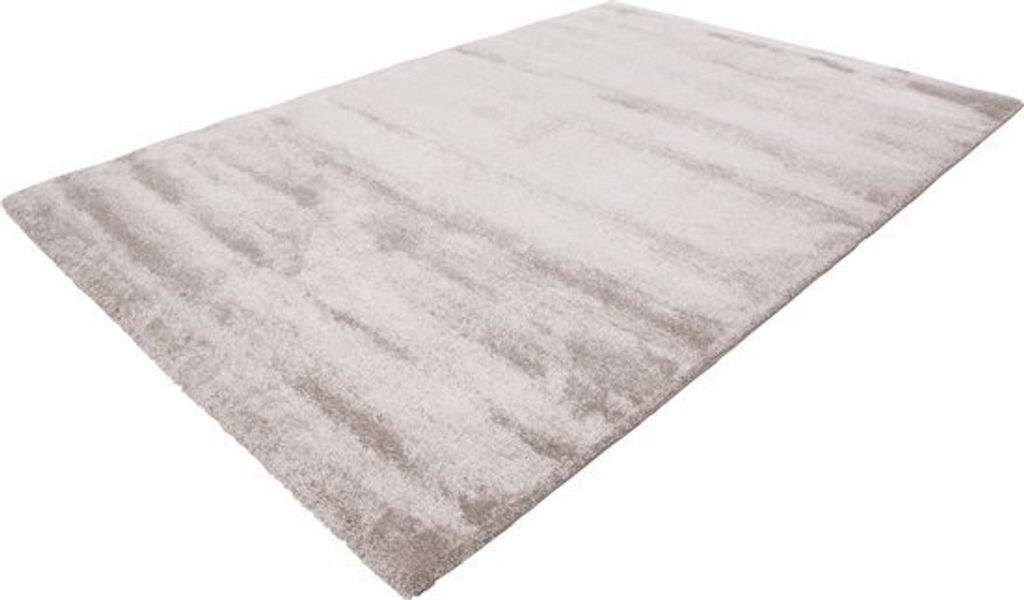 Lalee Softtouch - Berber Teppich - Uni - Hochflor - Uni - Shaggy - Samt Läufer 80x150 cm Beige