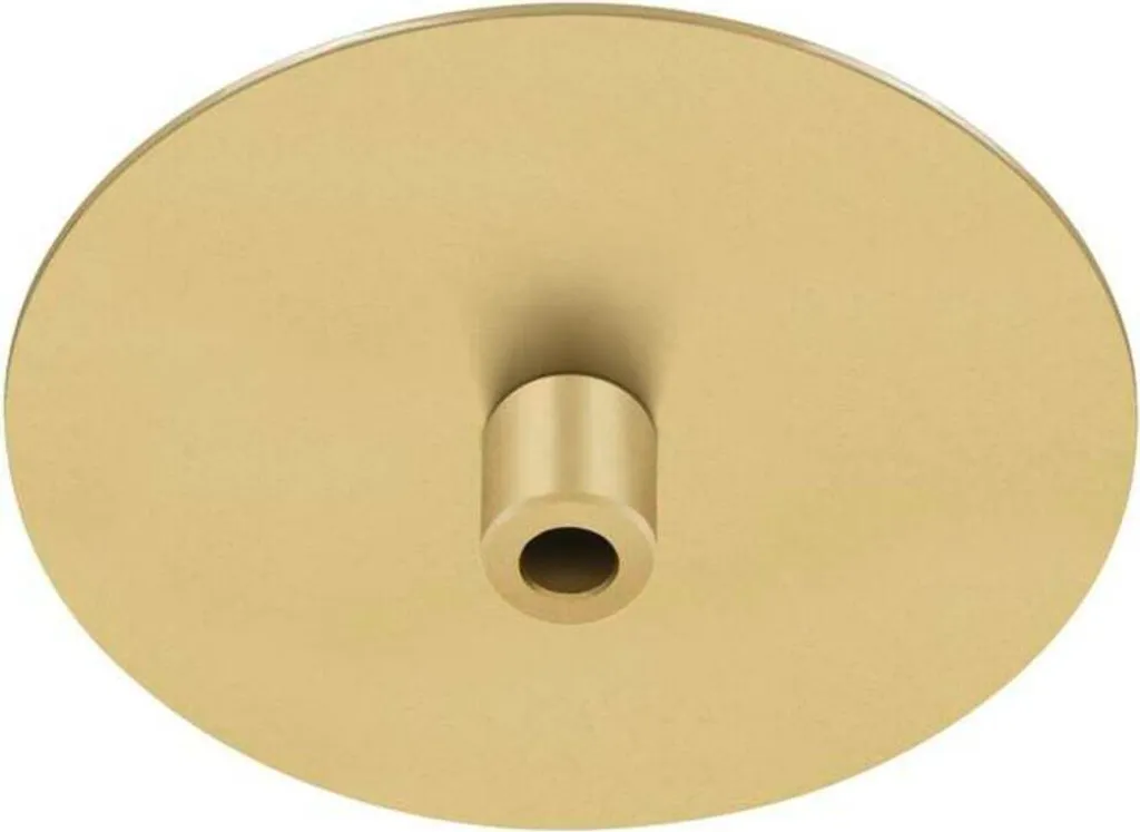 Rosace de plafond or encastrable pour créer une suspension sur mesure