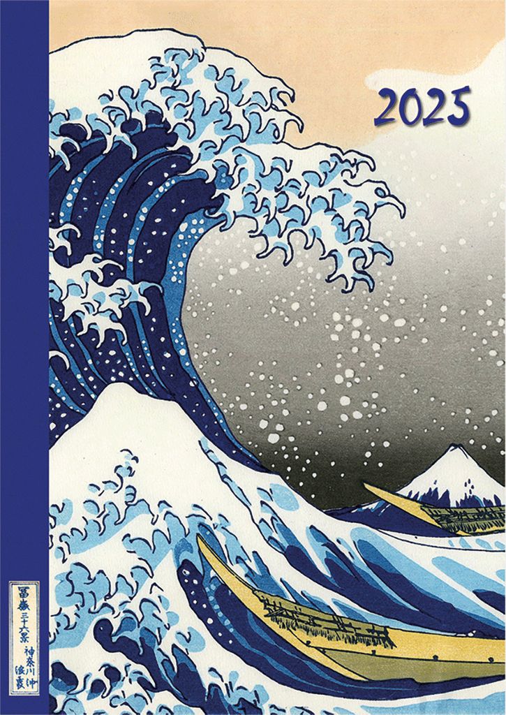 Taschenkalender 2025 »Hokusai«.
