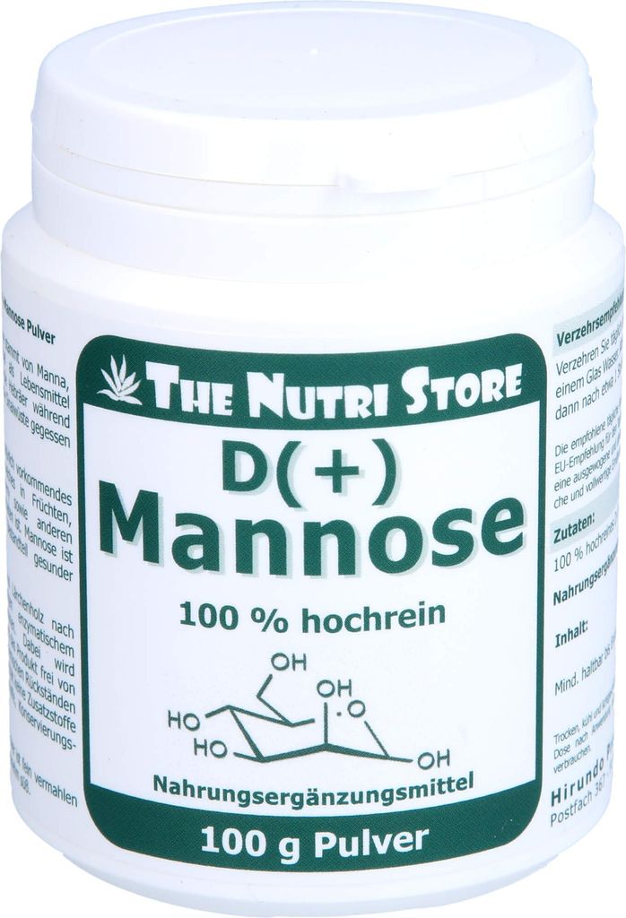 THE NUTRIE STORE D-Mannose Pulver, 100 g Pulver