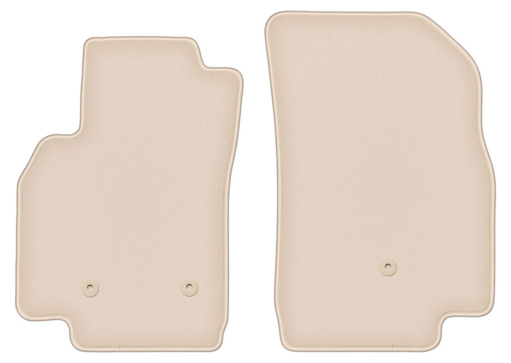 DURBAN Beige Velours-Fußmatten vorne für Chevrolet Spark IV Produktbild 