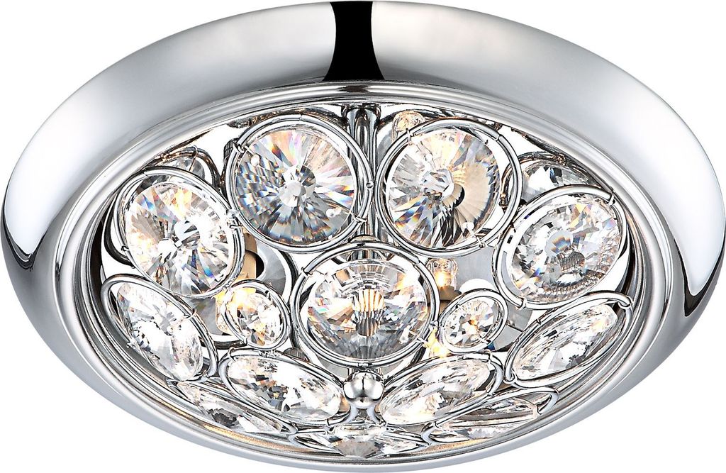 Globo DESIGN CELIA Deckenleuchte chrom 3 x G9 Produktbild 