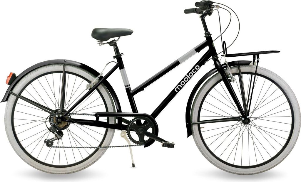 VENICE - I love Italy Citybike Mooloco Lady 26 Zoll , schwarz