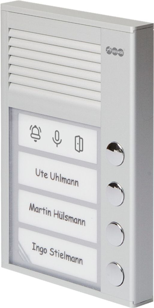 Auerswald TFS Dialog 214, Kabelgebunden, IP22, Aluminium, Wand, 104 mm, 16 mm