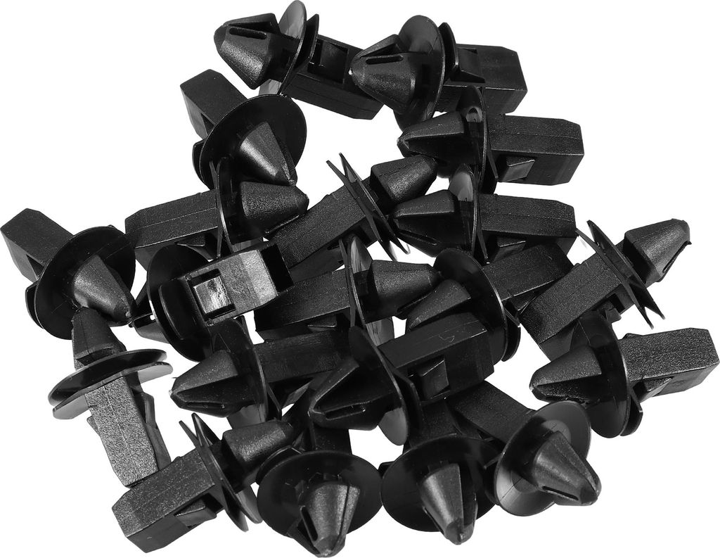20 Stück Automotive Clips kompatibel für Ram 5500 2013-2018, strapazierfähiges schwarzes Kunststoffmaterial