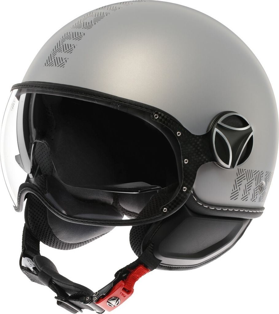 MOMO FGTR Evo Hip Jethelm, grau matt, S (55/56)