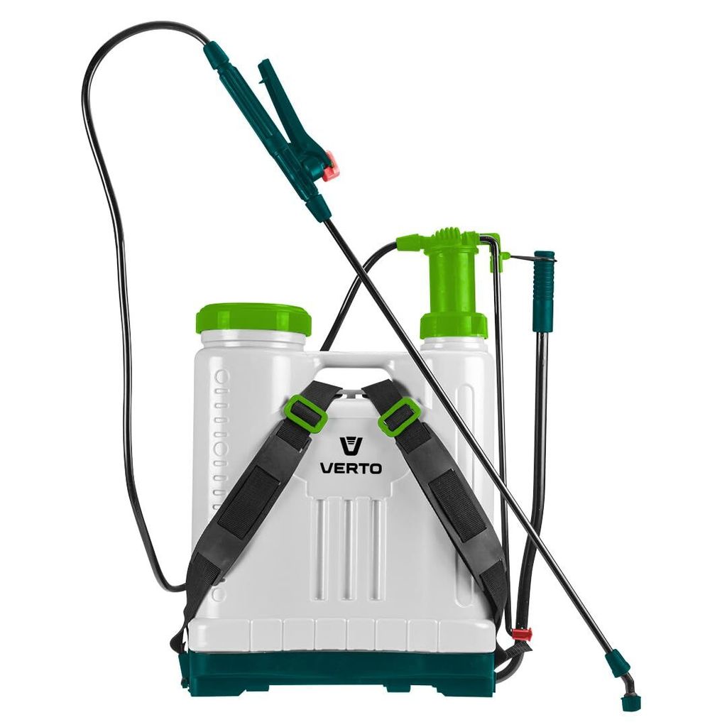 VERTO Profi Kolbenrückensprühgerät 15 Liter Rückenspritze Produktbild 