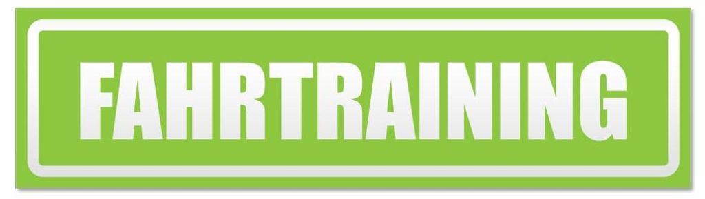 Kiwistar - Autoaufkleber - Lindgrün - 30 x 8 cm - Fahrtraining invertiert - Hinweis Aufkleber Sticker für Auto, Kfz, Fahrrad, PKW, LKW