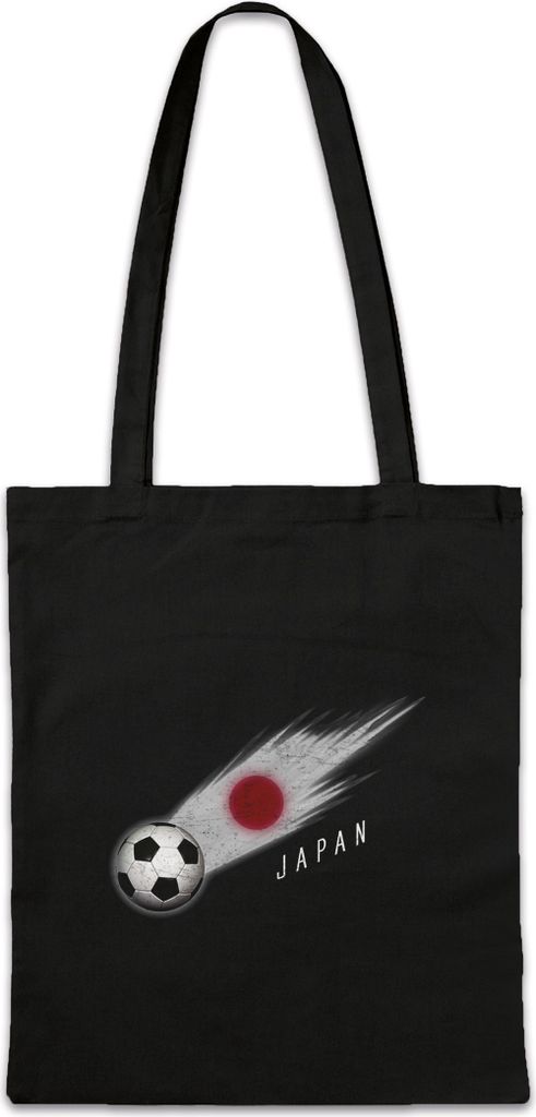 Urban Backwoods Japan Football Comet I, Stofftasche, Farbe: Schwarz