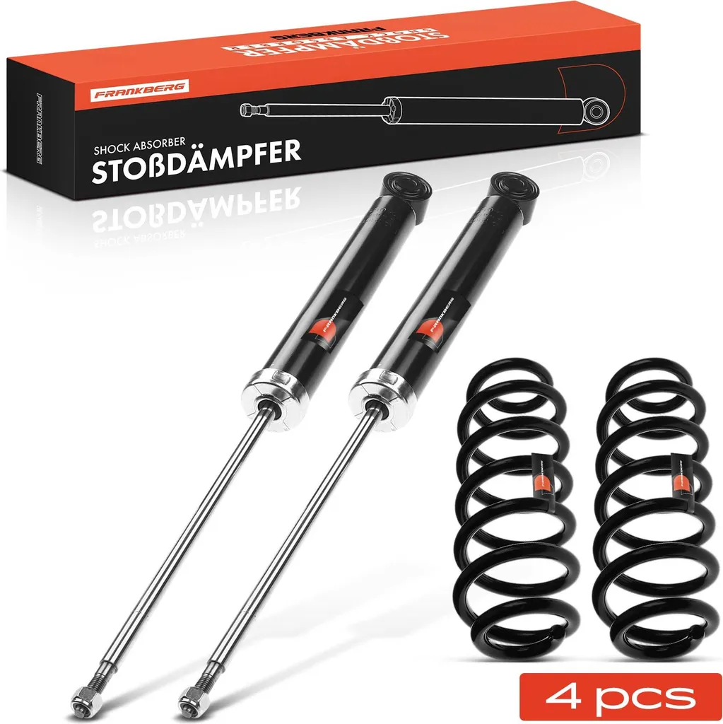 Pack Suspension Arrière Audi A3 Sportback 8P1 8PA : Ressorts et Gaz