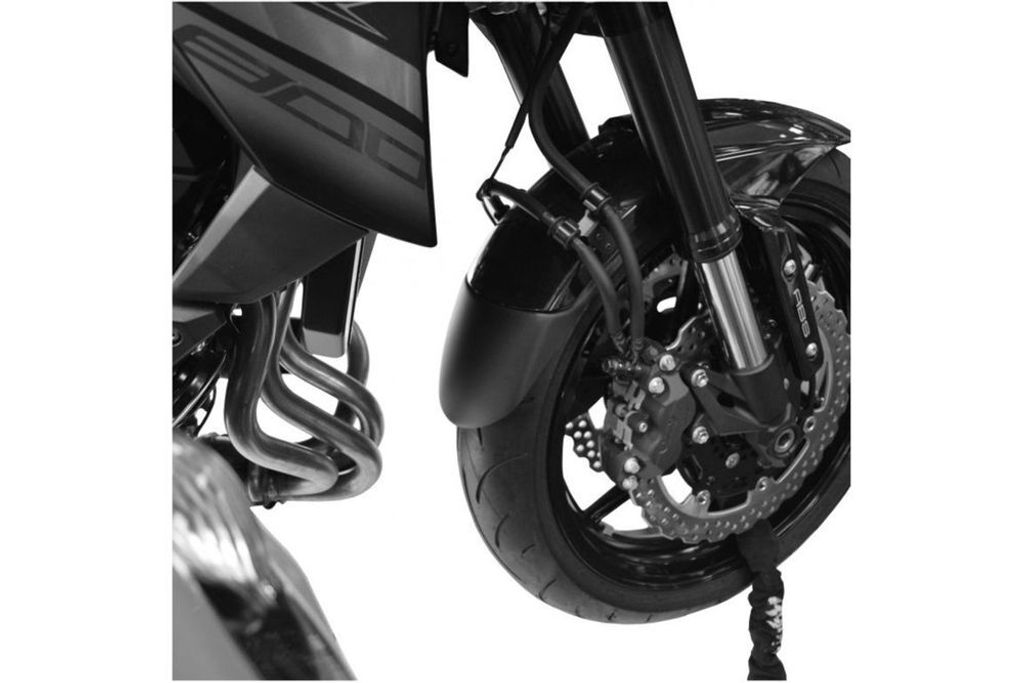 PUIG 5780N Verlängerung des vorderen Schutzblechs passend fuer KAWASAKI Z1000 Schwarz