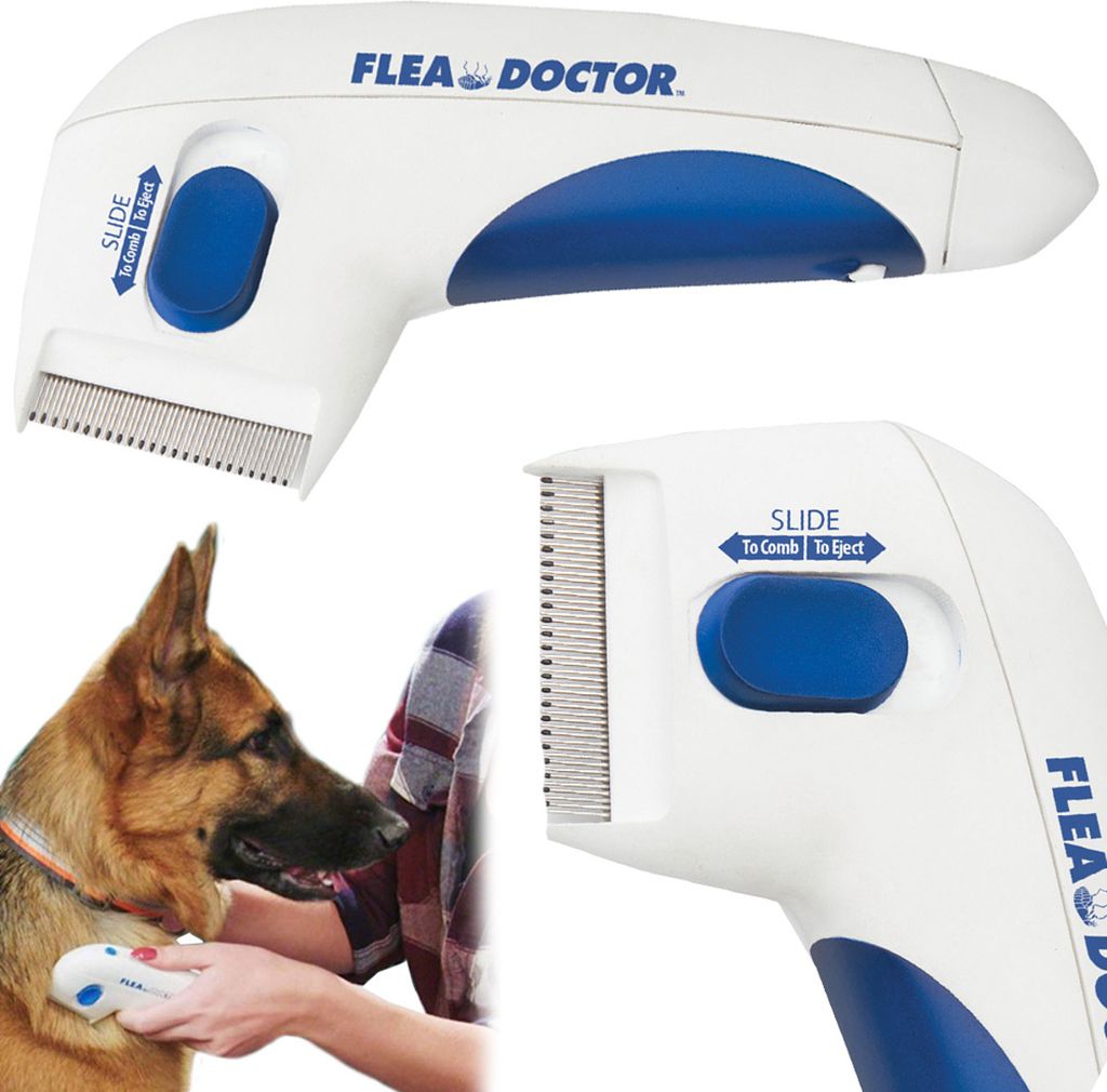 Elektrischer Flohkamm, dicht, für Hunde und Katzen