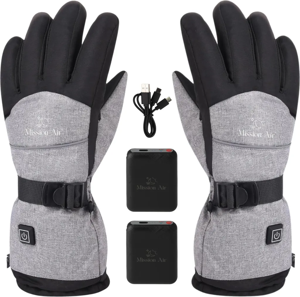 E-GLOVES Guanti Termici Riscaldati Elettrici + Kit Powerbank Professionali - 6