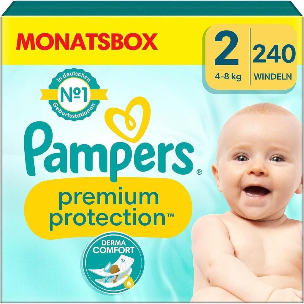 Pampers Premium Protection New Baby Gr.2 Mini 4-8kg Image du produit 