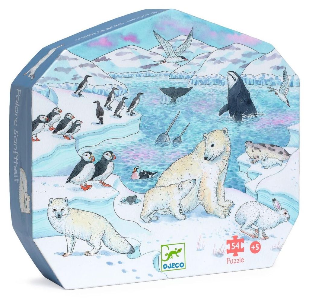 Djeco-Puzzle: Polarmeer 54 Teile