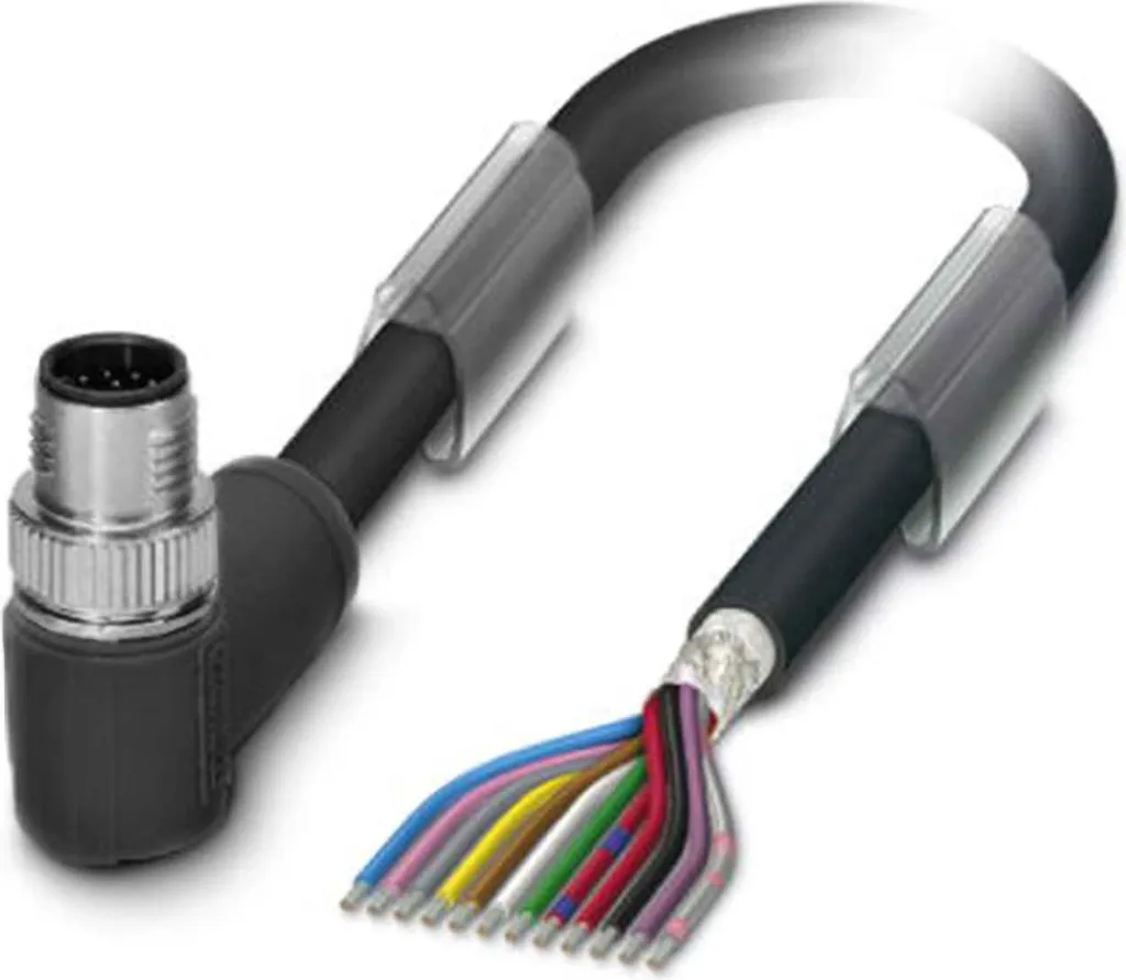 Cavo M12 12 Pin Schermato 7m PUR: Massima Efficienza in Automazione