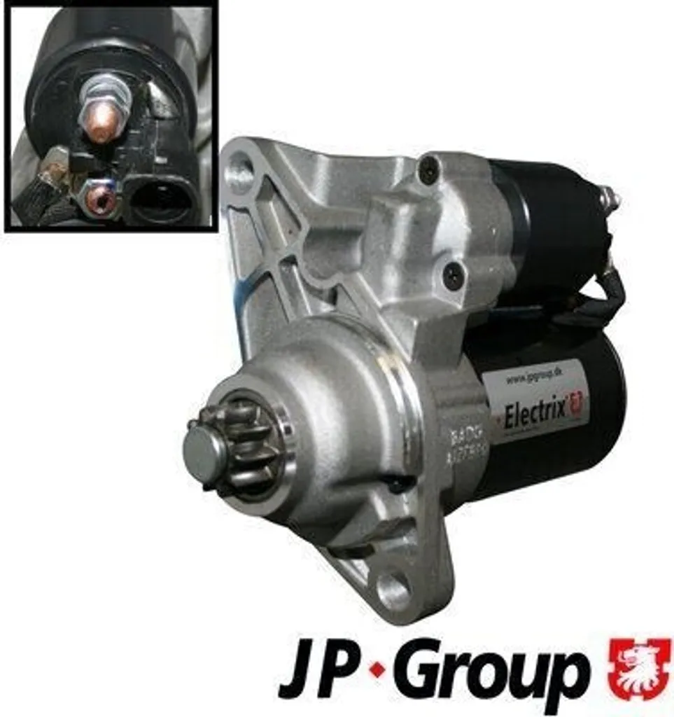 Démarreur JP GROUP 1190304000 pour VW Polo 9N et Golf V OE 02T911023R