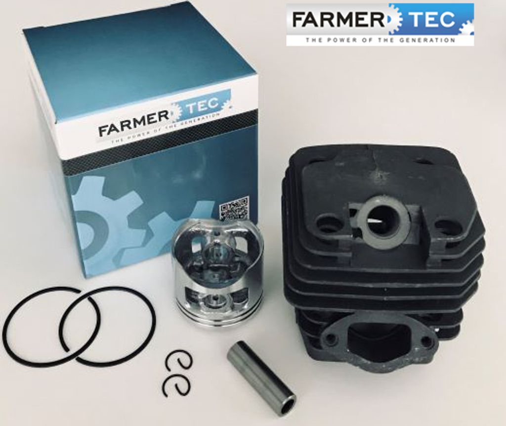 Zylinder Komplett Für Chinesische Kettensägen 58Cc Farmertec