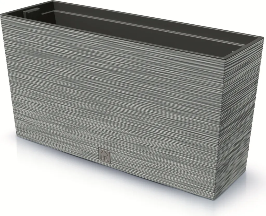 Pot de Fleurs Furu Middle 77x23,5x41cm Résistant aux UV Finition Béton