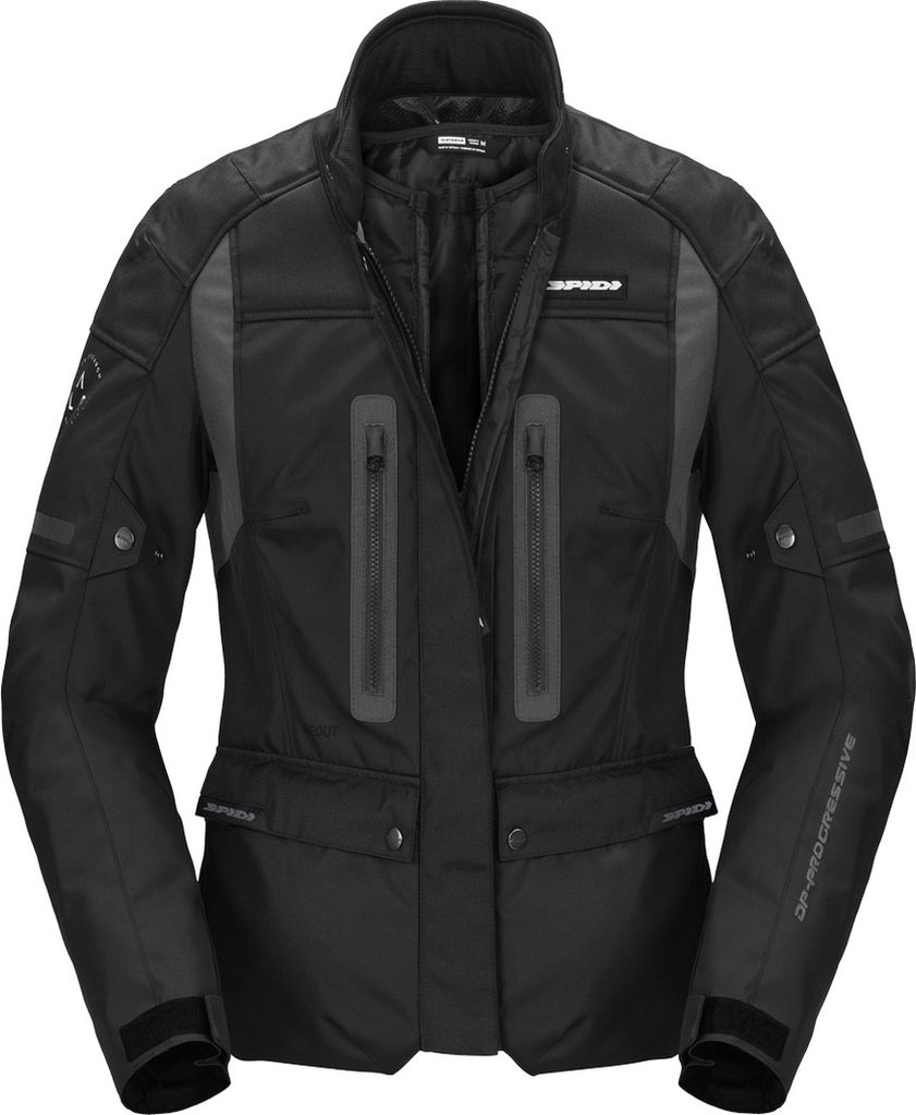 Spidi Traveler 3 H2Out Damen Motorrad Textiljacke, schwarz, XS