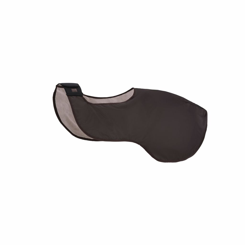 Eskadron HERITAGE Nierendecke " ACRYLIC ", teak brown Größe - L