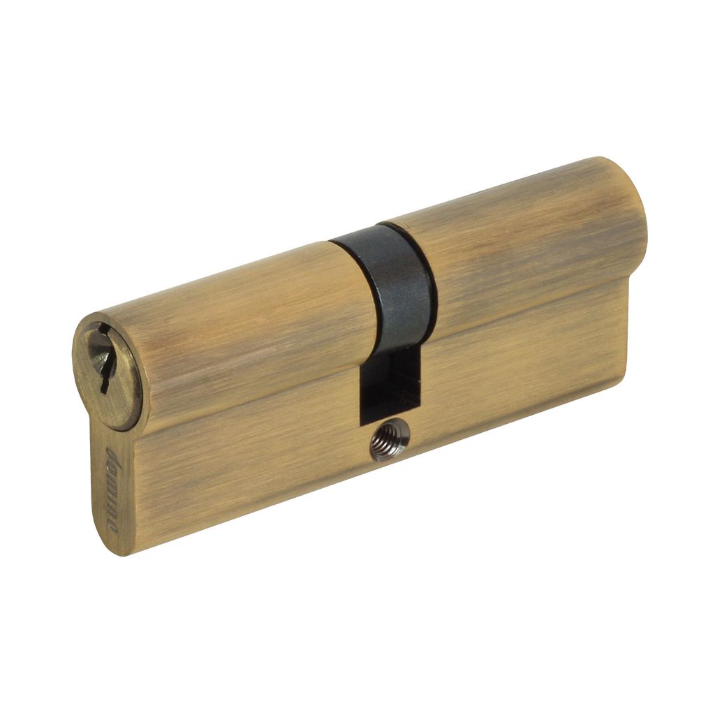 DOMINO Profilzylinder Schließzylinder DMO 36/36 Zylinderschloss | Türschloss | Schloss mit 3 Schlüsseln | Einsteckschloss | Haustür-Schloss | M...