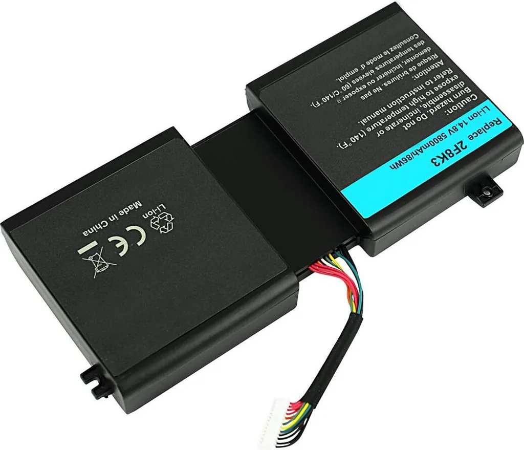 5800mAh batteria per Dell Alienware 18 Series 8X M17X-R5 0G33TT 2F8K3 KJ2PX