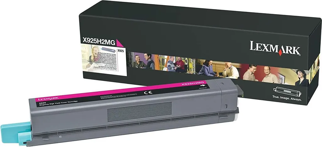 Toner Magenta X925H2MG pour Lexmark X925 : Finies les Traces de Rose