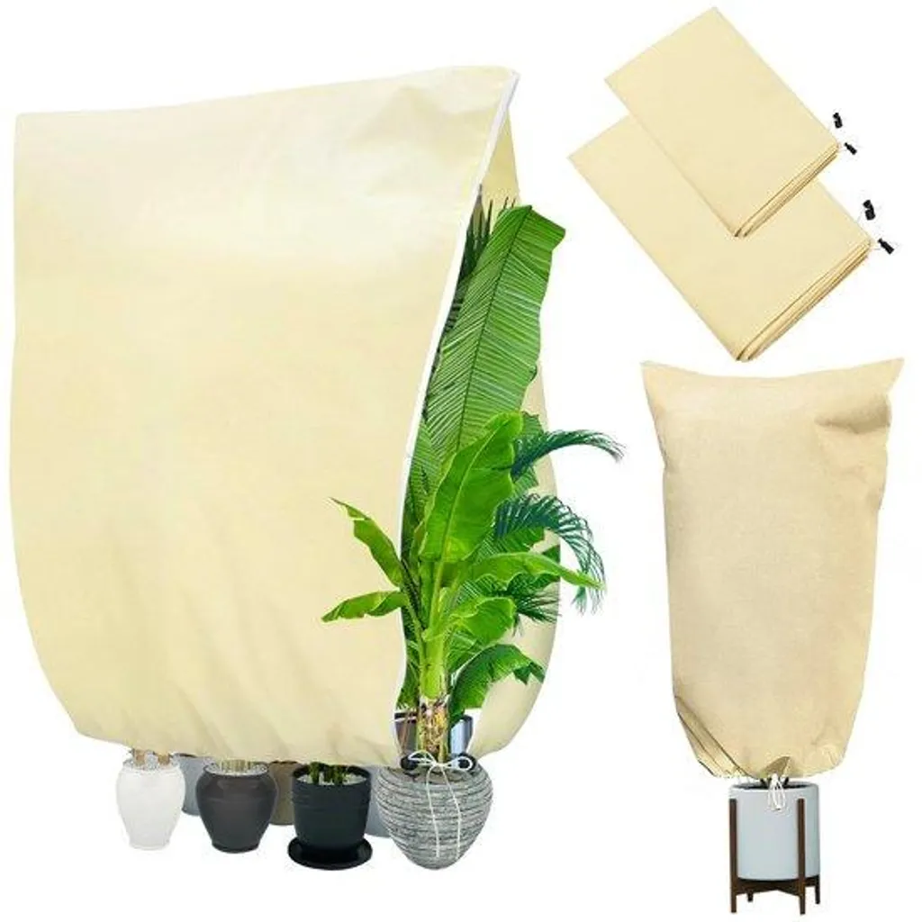 Protéger les plantes du gel : Kit 2 tentes hivernage 180 x 120 cm pour extérieur