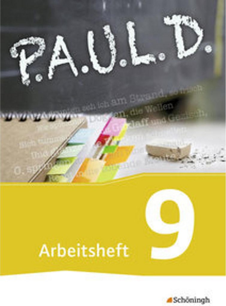 P.A.U.L. D. (Paul) 9. Arbeitsheft. Gymnasien und Immagine del prodotto 