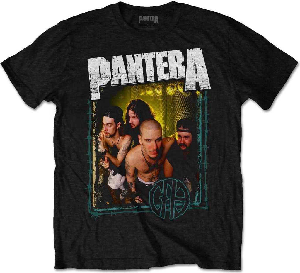 Pantera - "Barbed" T-Shirt für Herren/Damen Uni RO2872 (XL) (Schwarz)