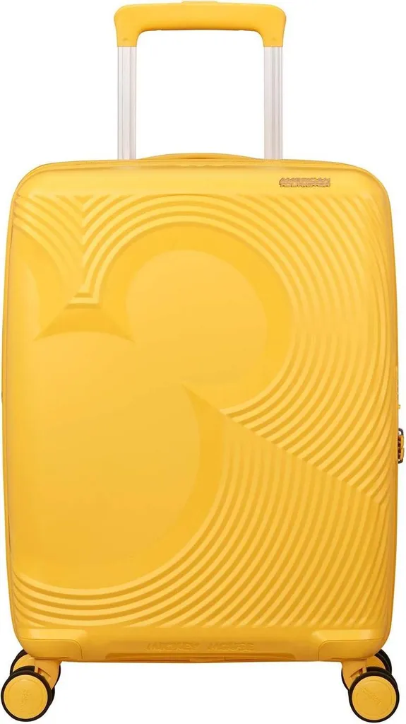 Valise Mickey Magic 55 EXP TSA Jaune - Trolley 4 roues ultra maniable