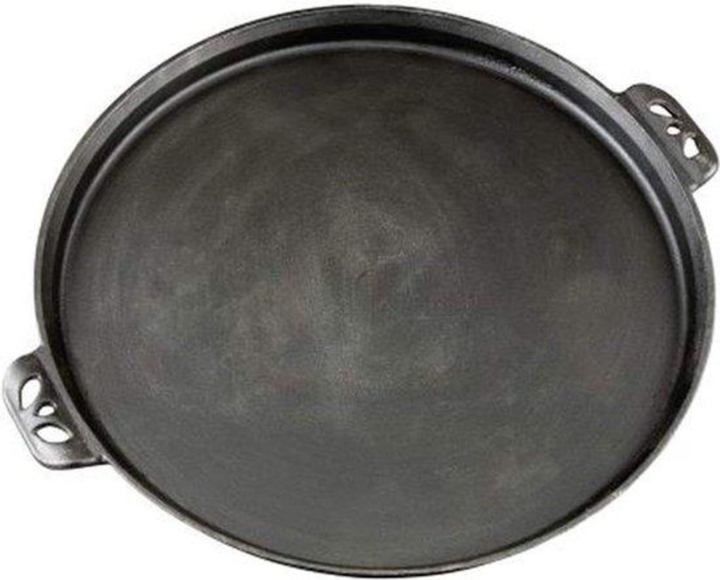 Gietijzeren Pizzaform 36 cm - Langlebiges Kochgeschirr mit Antihaftbeschichtung