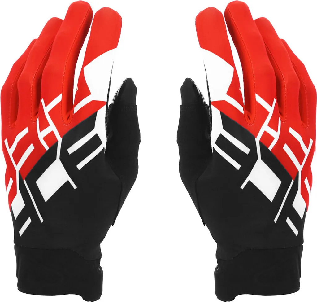 Gants Motocross ACERBIS MX LINEAR Rouge et Noir Taille S pour Enduro