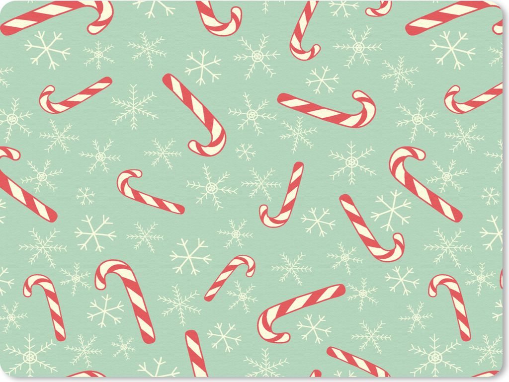 MuchoWow Mauspad Mousepad Feuerwerkskörper - Weihnachten - Schneeflocke - Muster 23x19 cm - Mousepads - Maus Mat - Pad - Mausunterlage - Schreib...