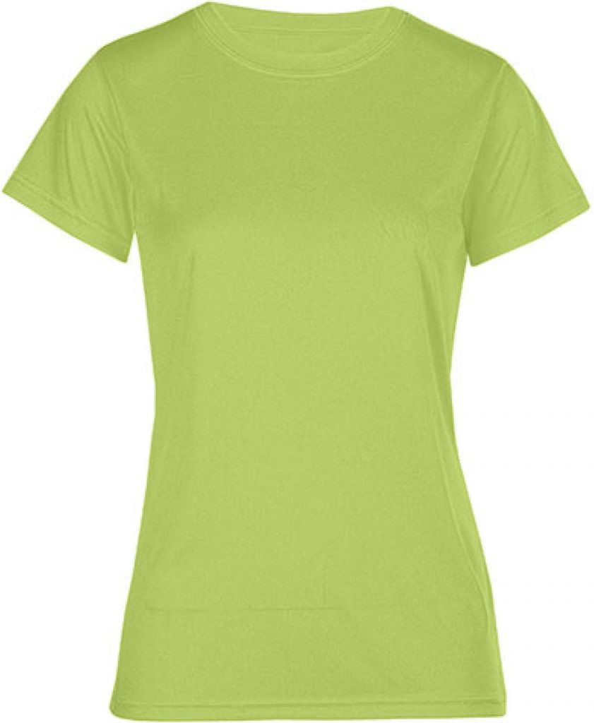 UV-Performance T-Shirt Damen, Neongrün, S