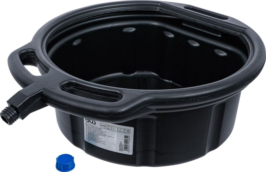 BGS 9485 Öl-Auffangwanne mit Ausgießer, 15 l