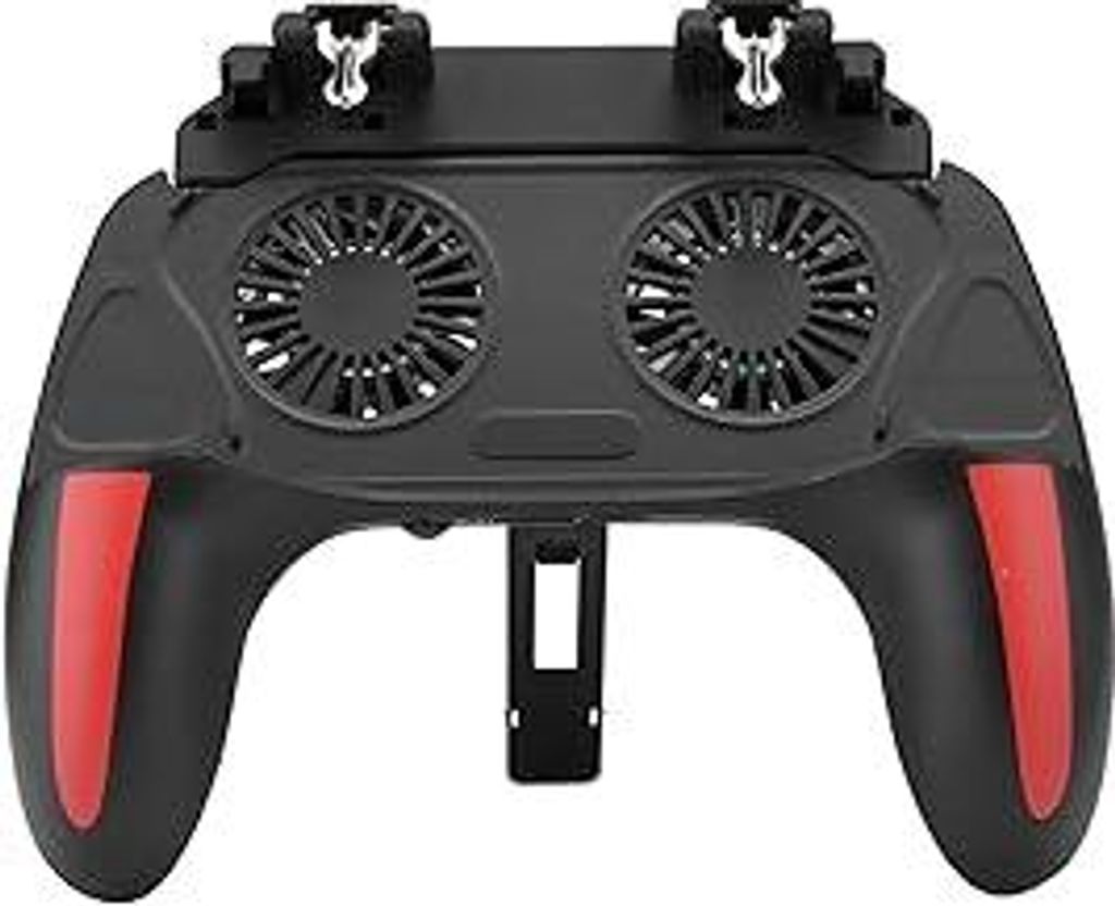 Smartphone Gamepad, Dual Cooling Lüfter No Noise, Handy Game Controller, Ergonomische Griff, Mit 2500mAh/5000mAh Für 4,7-6,5 Zoll Handy(5000mah)