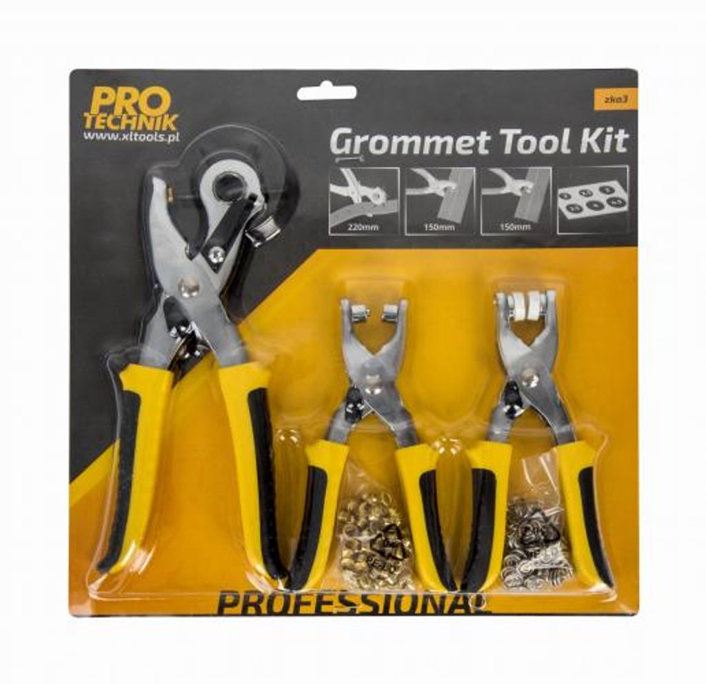 Lederhandwerk Set 128 Stk. Nieten ösen