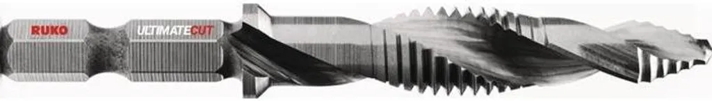 RUKO ULTIMATECUT M8 HSS - Punta Combinata High-Tech per Filettatura